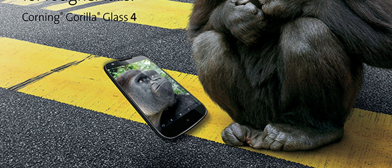 Gorilla Glass 4 per dispositivi a prova di caduta