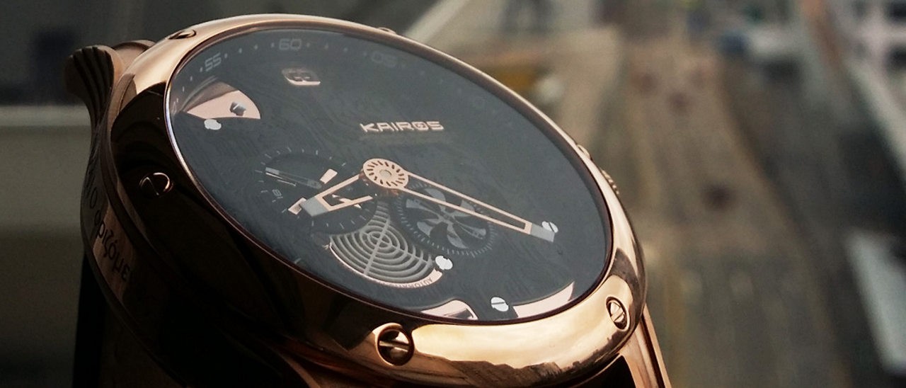 Kairos, l'orologio rotondo che punta al fitness