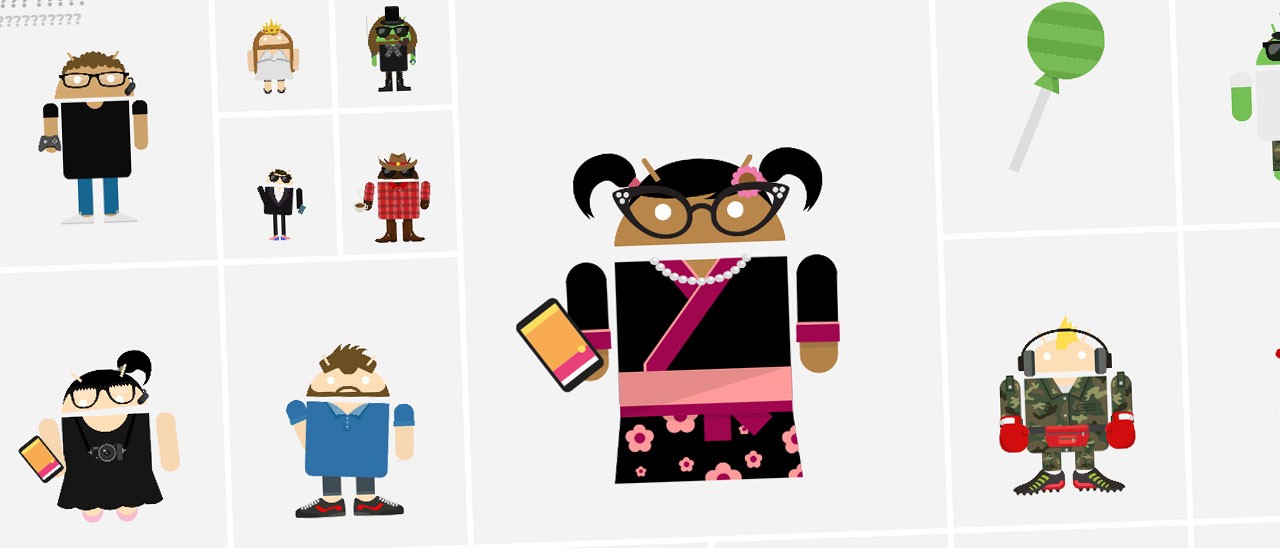 Android protagonista a Times Square