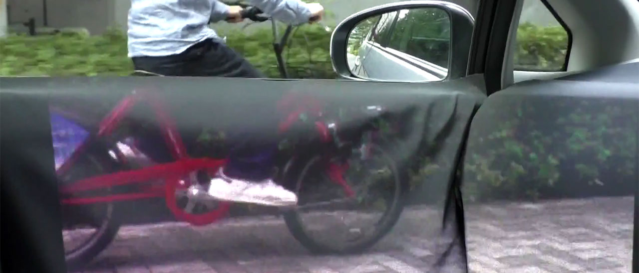 L'automobile trasparente