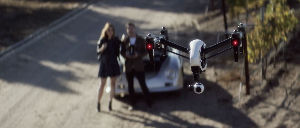 DJI Inspire 1, riprese a 4K e doppio controller