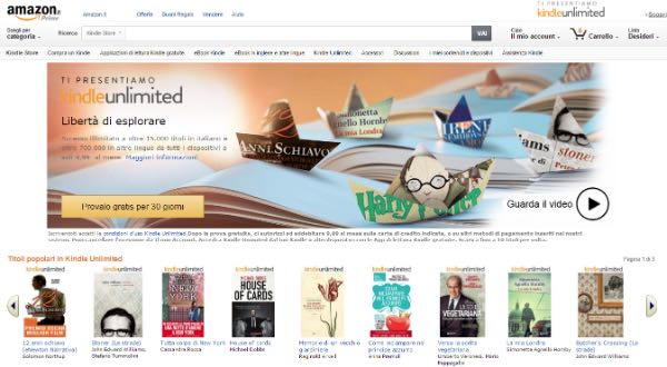 amazon kindle unlimited