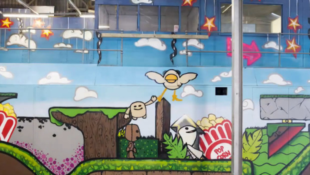 LittleBigPlanet 3 in uno splendido filmato con graffiti in stop-motion