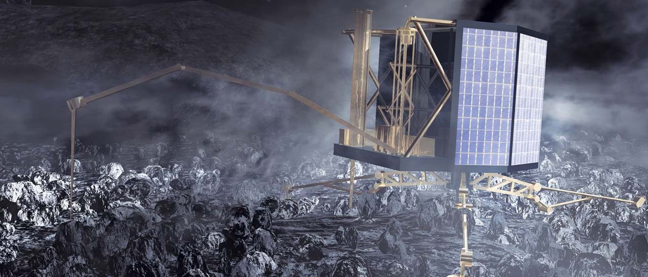 Google dedica un doodle alla sonda spaziale Philae