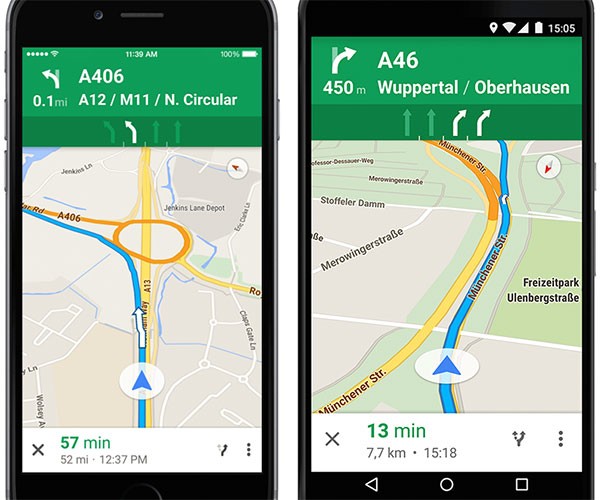 Google Maps fornisce le indicazioni di corsia sulle autostrade italiane