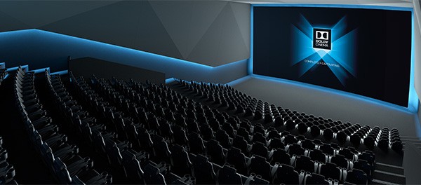 Un concept per le sale equipaggiate con la tecnologia Dolby Cinema