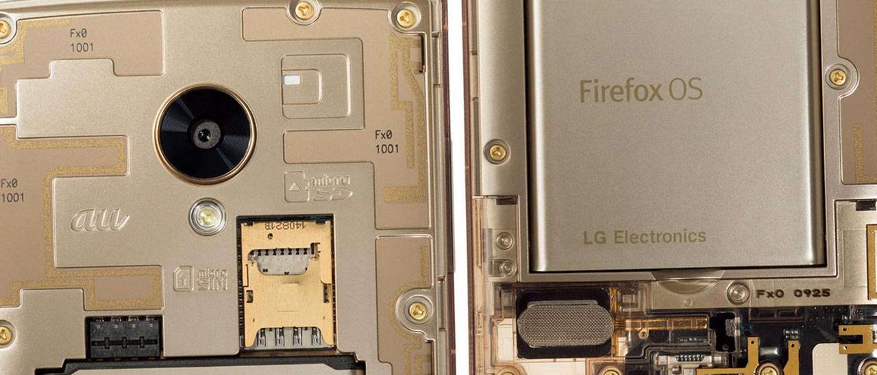 LG Fx0, lo smartphone trasparente con Firefox OS