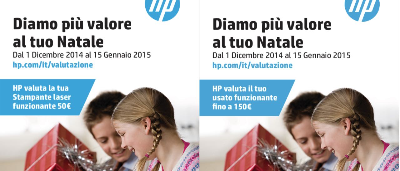 HP a Natale supervaluta l'usato