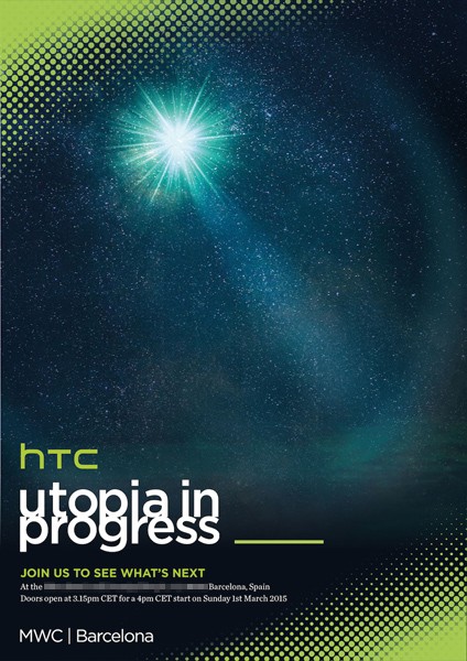 Invito HTC MWC 2015