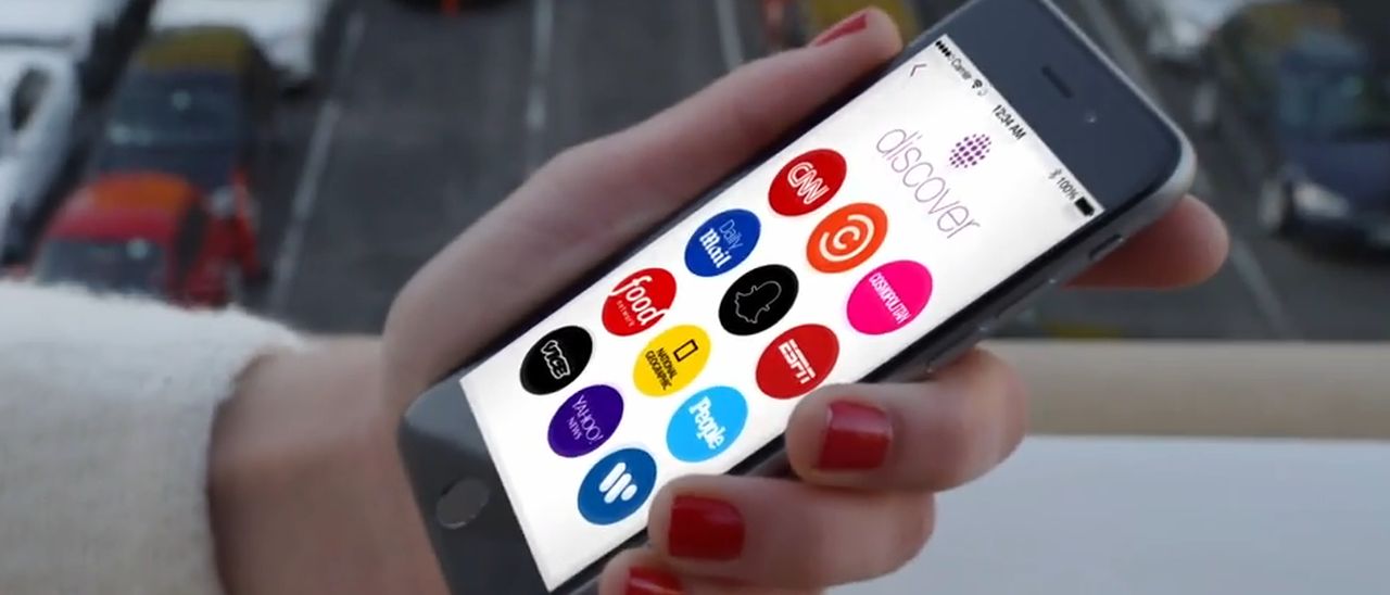 Snapchat attiva la condivisione per Discover