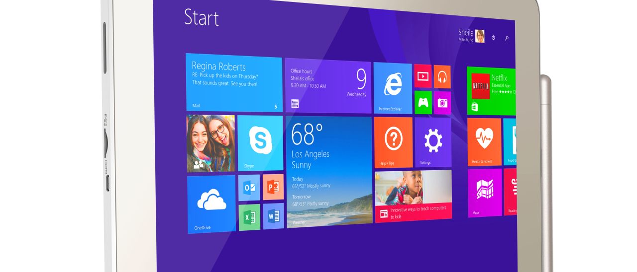 CES 2015: Toshiba svela tre tablet con chip Intel