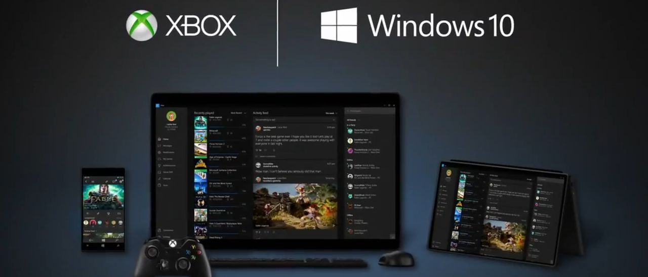 Windows 10 unisce Xbox One, PC e tablet