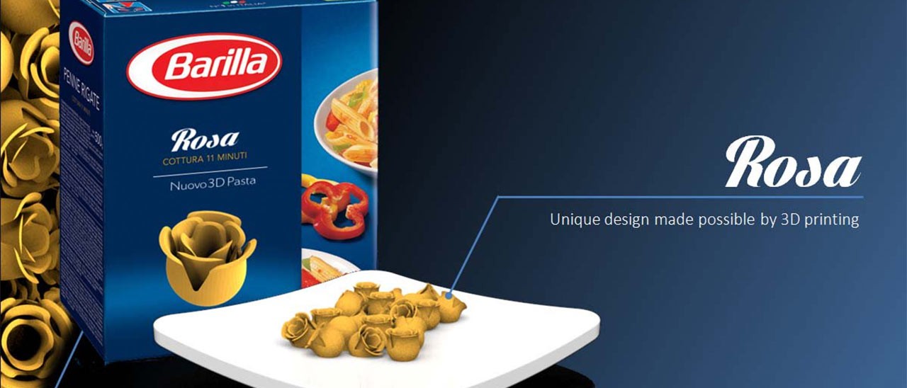 Stampanti 3D: Barilla e la pasta del futuro