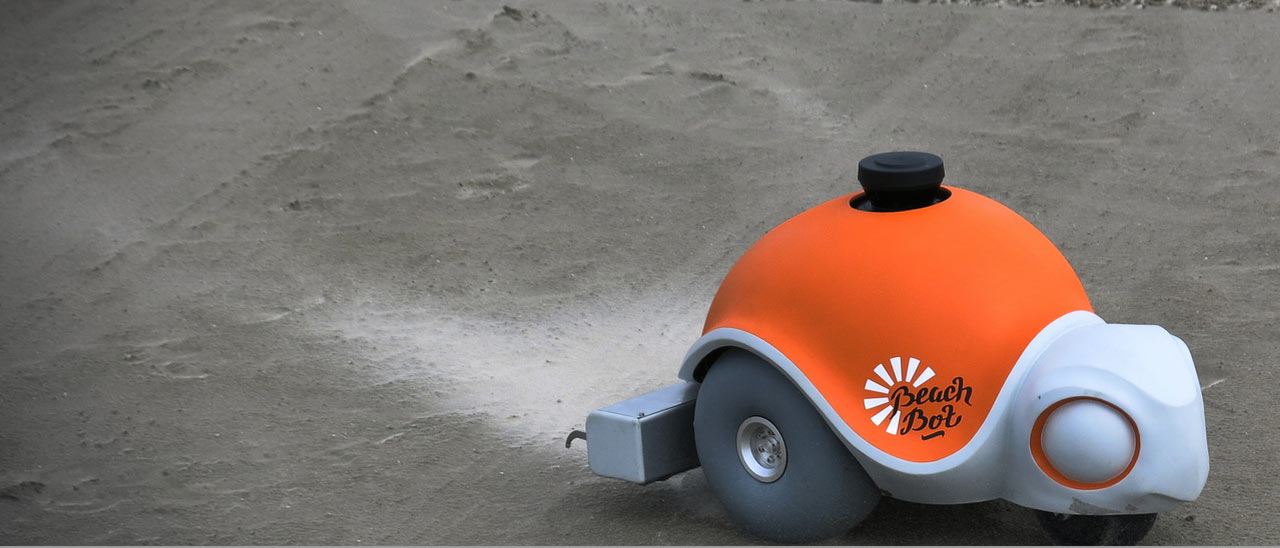 Disney BeachBot, un robot che disegna sulla sabbia