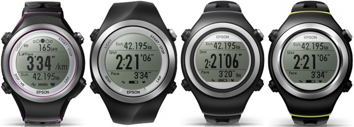 Epson Runsense SF-810, Epson Runsense SF-710, Epson Runsense SF-510 ed Epson Runsense SF-310