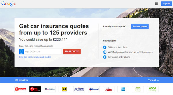 Google Compare, il servizio di bigG dedicato alla comparazione delle assicurazioni auto, è al momento attivo solo negli USA