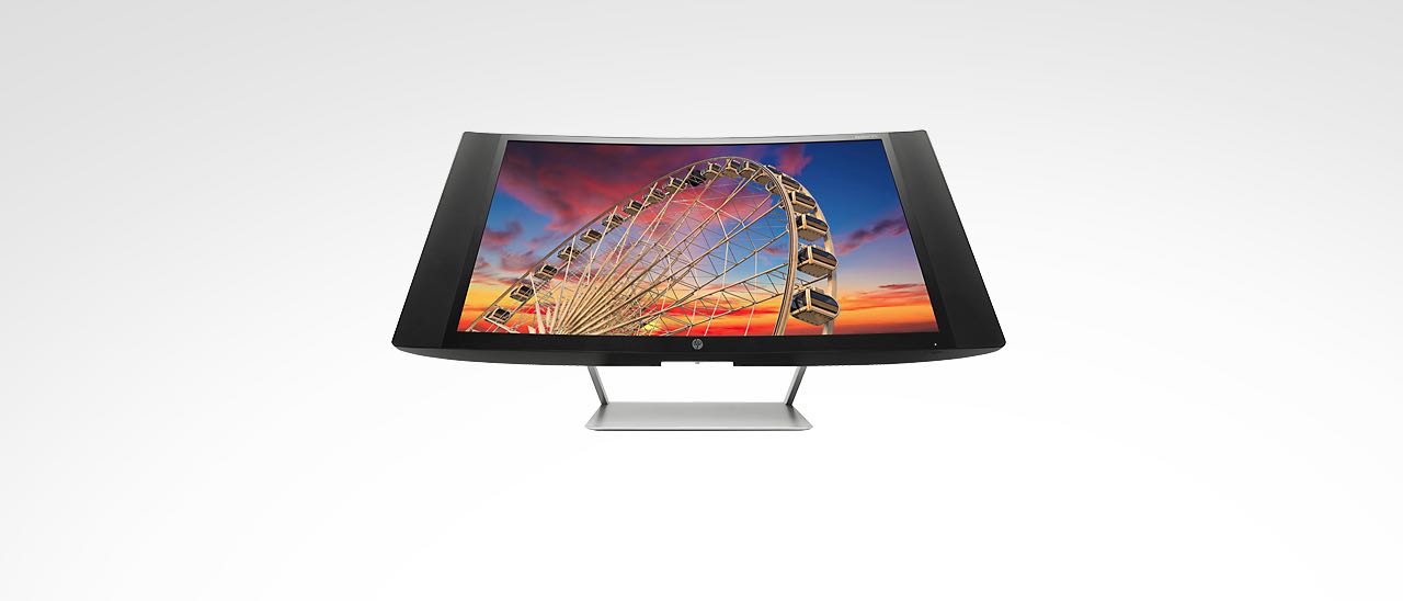 CES 2015: nuovi monitor 4K, 5K e curvi da HP