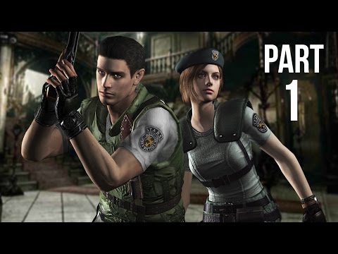 Resident Evil HD Remaster (PS4) - Gameplay Walkthrough Part 1 (Resident Evil Remastered)