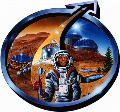 Il logo ufficiale dell'organizzazione Mars Society