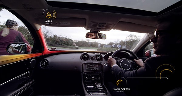 La tecnologia Bike Sense sviluppata da Jaguar Land Rover