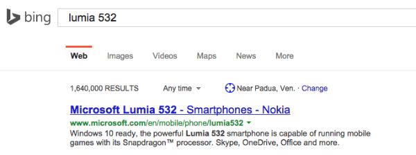 Lumia 532 Windows 10