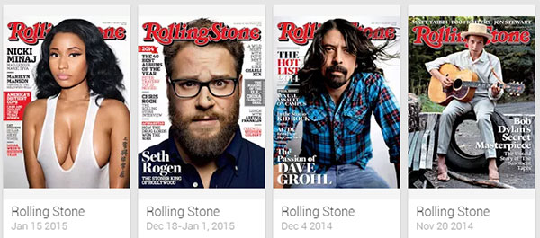 Gli ultimi numeri di Rolling Store pubblicati su Google Play Edicola