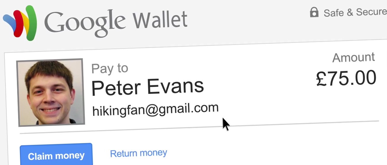 Google Wallet: invio denaro da Gmail anche in UK