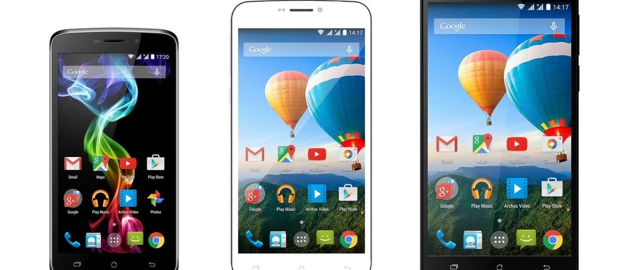 Archos presenta tre nuovi phablet Android