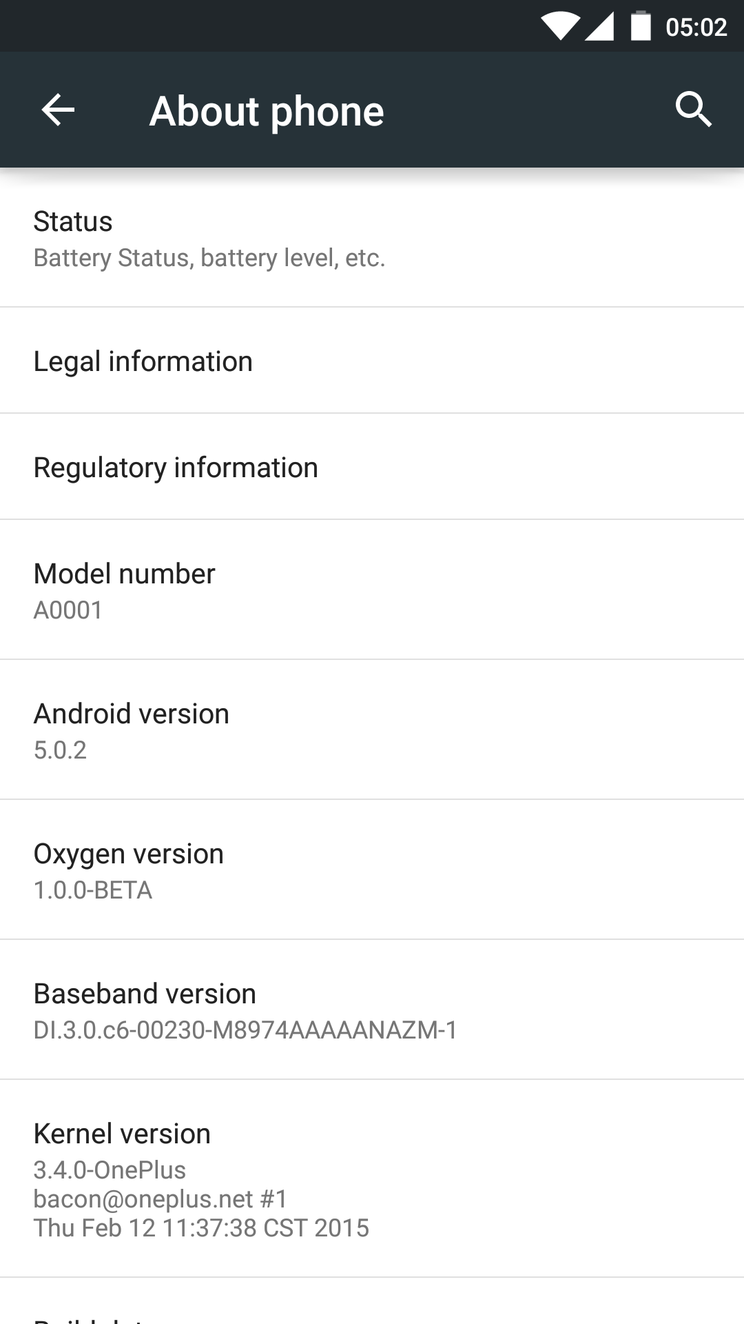 OxygenOS beta