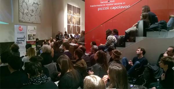 Il pubblico numeroso dell'evento milanese sulla food innovation, composto perlopiù da giovani imprenditori e studenti. Segno del forte interesse personale e professionale delle nuove generazioni per l'argomento.