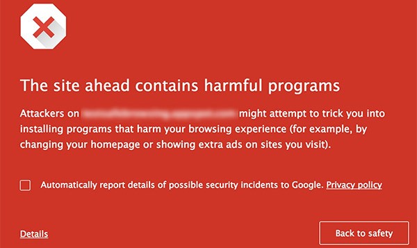 Il nuovo avviso mostrato da Chrome quando si naviga su siti ritenuti poco sicuri da Google, in quanto offrono il download di file sospetti