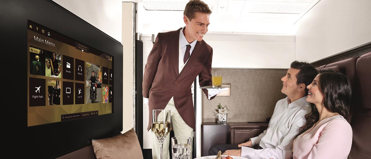 Etihad Airways premiata per la tecnologia a bordo