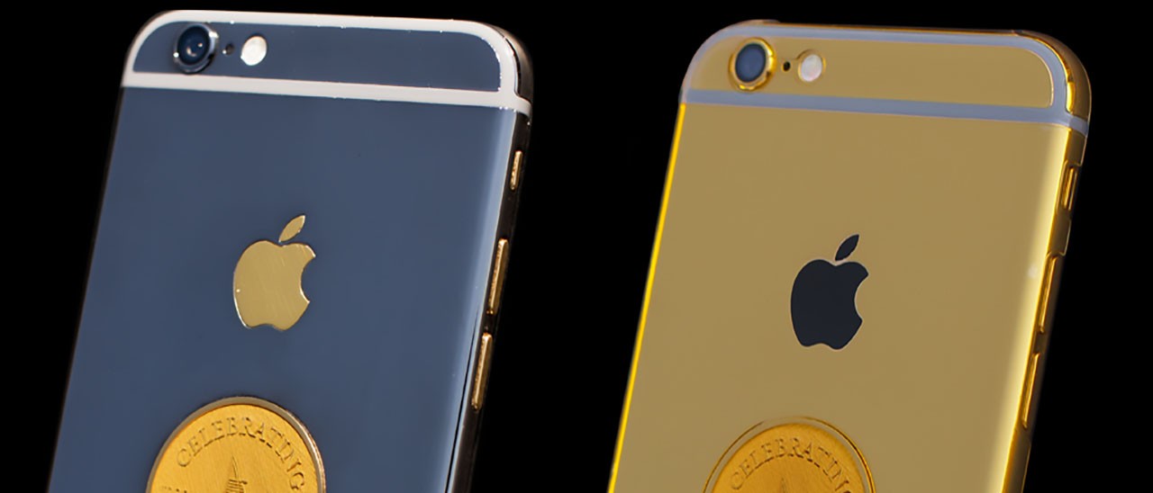 Un iPhone 6 in oro nero