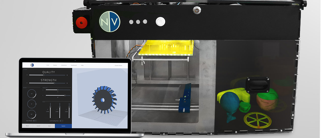 NVBOTS semplifica l'uso delle stampanti 3D
