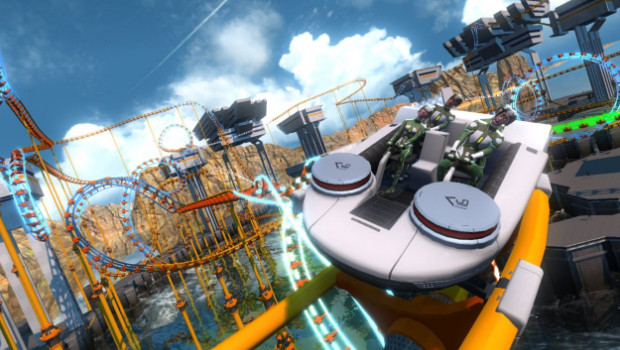 ScreamRide: il simulatore di montagne russe di Frontier Developments si lancia in video