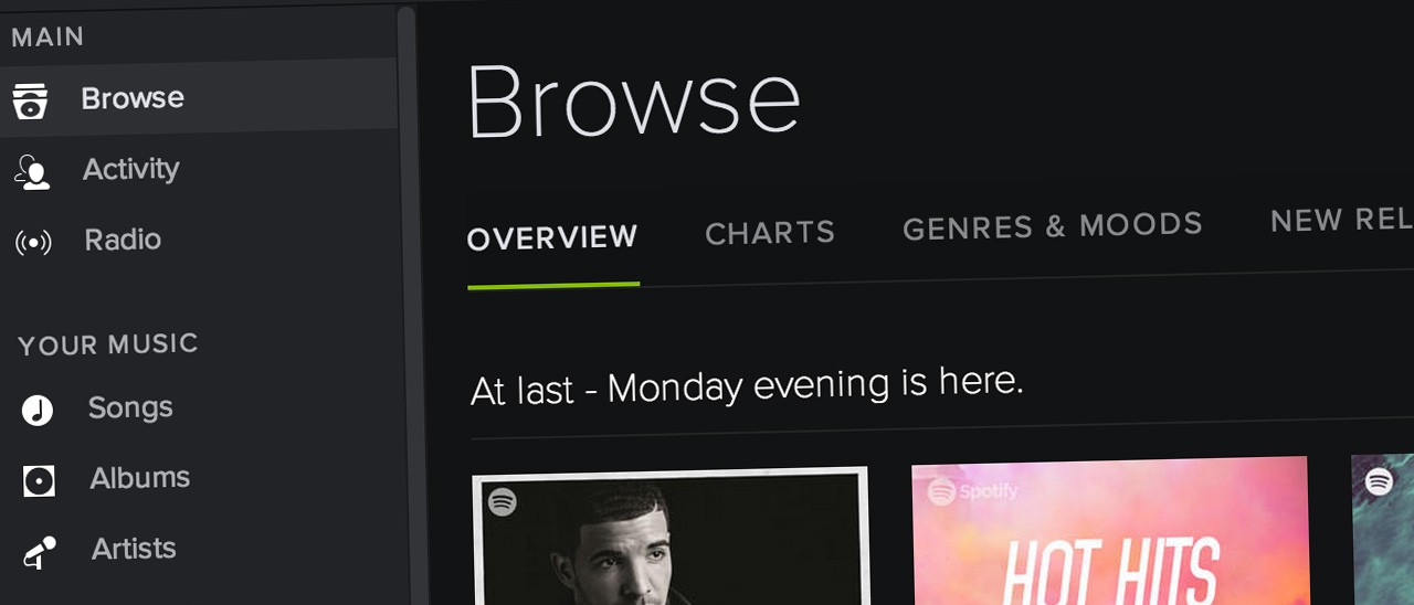 Spotify: nuova app desktop e testi con Musixmatch
