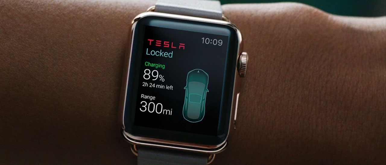 Apple Watch: dall'app Tesla qualche indiscrezione
