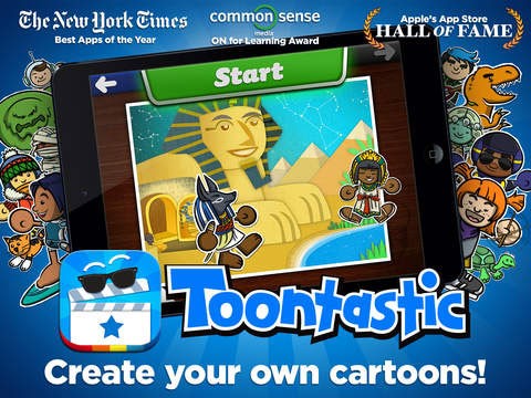 L'applicazione Toontastic di Launchpad Toys è ora disponibile gratuitamente su App Store