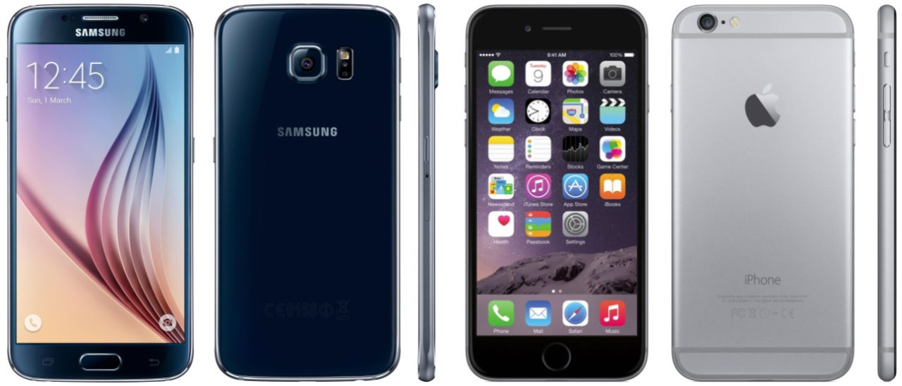 Galaxy S6 vs iPhone 6, specifiche a confronto