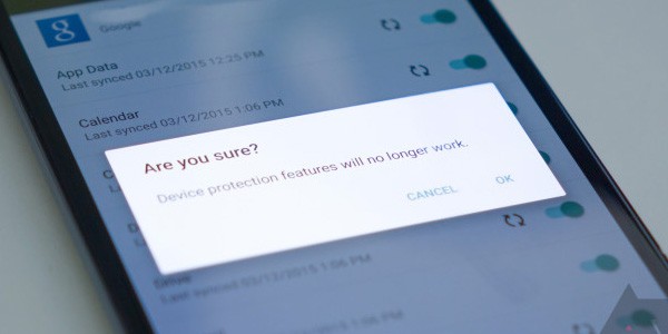 La funzionalità Device Protection di Android 5.1 Lollipop