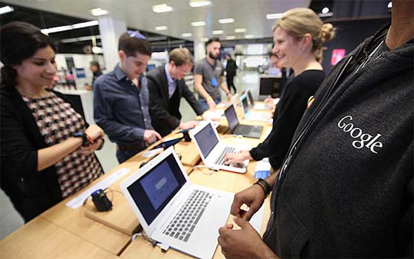 Il primo negozio di Google, inaugurato a Londra