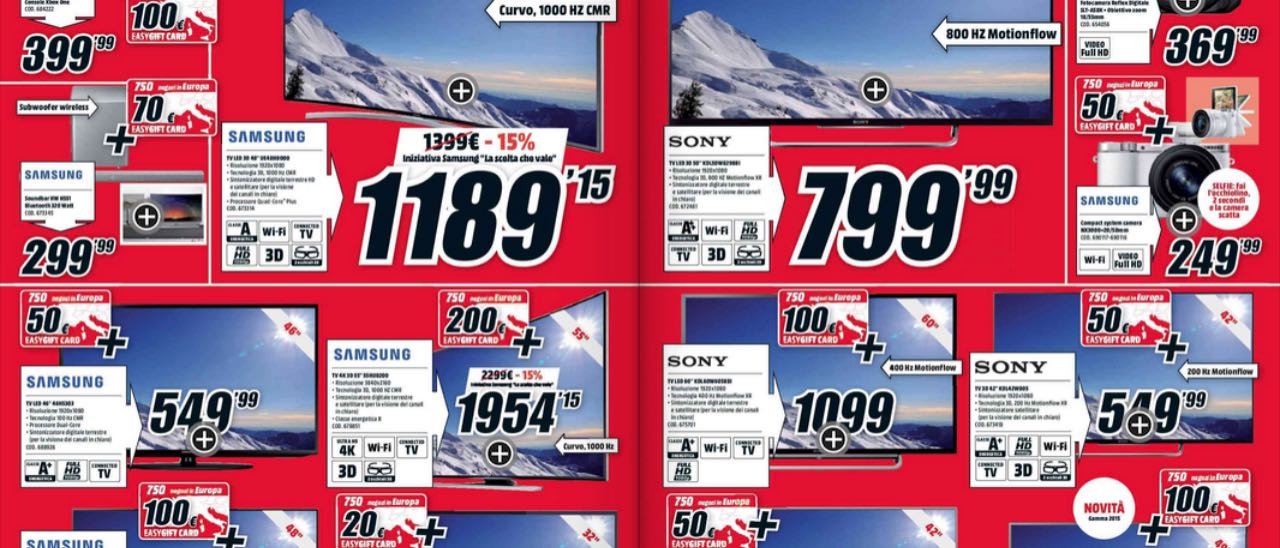 Mediaworld: EasyGift per festeggiare i 750 negozi