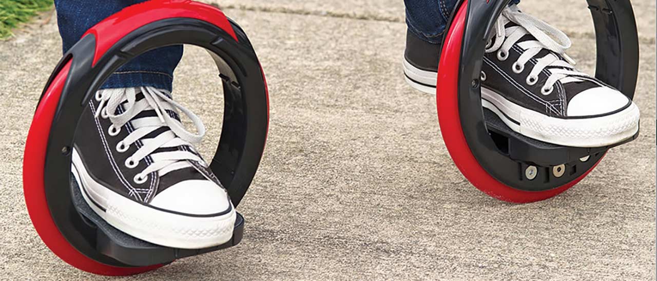 Lo skateboard del futuro, senza la tavola