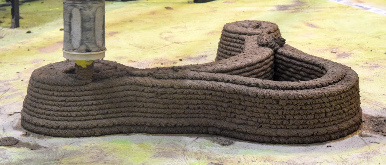 WASProject: case di argilla stampate in 3D