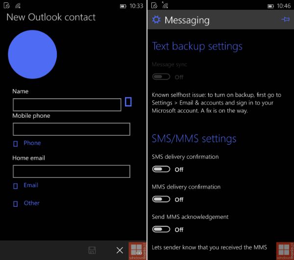 Windows 10 per smartphone