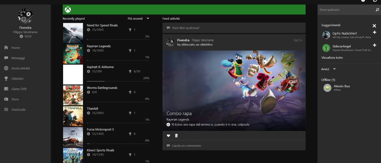 Windows 10, Microsoft aggiorna l'app Xbox