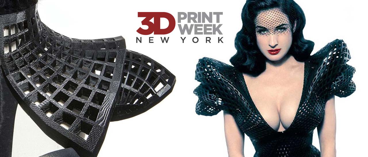 Stampanti 3D e moda insieme per un evento a NY