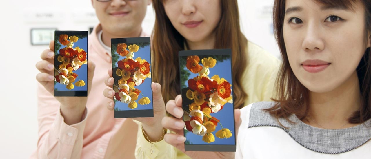 LG G4, ecco il display Quad HD da 5,5 pollici