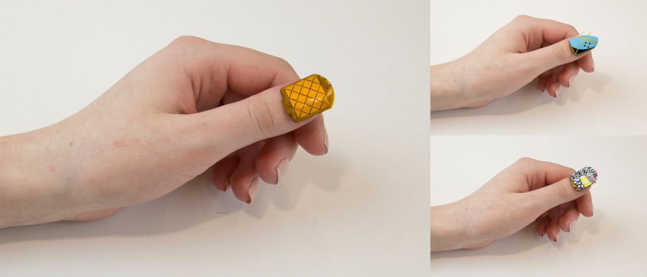 NailO, un trackpad wireless sull'unghia