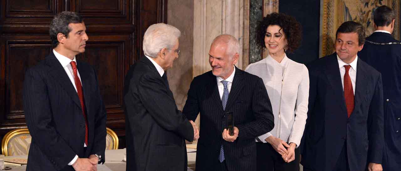 Ennova premiata dal Presidente Mattarella